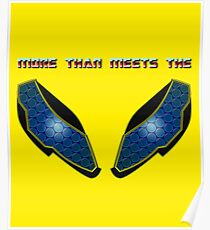 Bumble Bee Eyes, More than meets the Poster