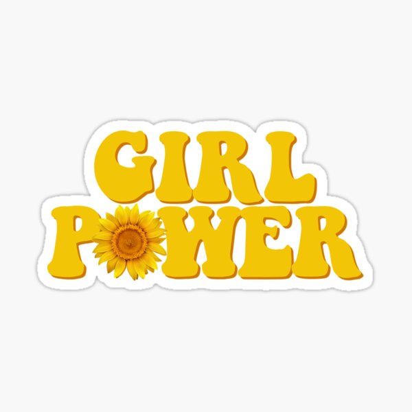 GIRL POWER - Estilo 23 Pegatina