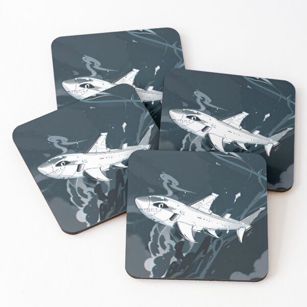 Item preview,  Cartoon shark designed and sold by Glenbobagins.