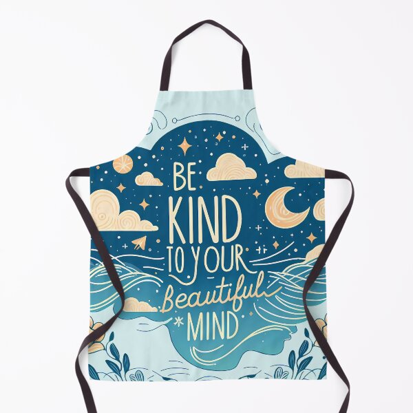 Item preview, Be Kind to Your Beautiful Mind, typography designed and sold by maxmaj.