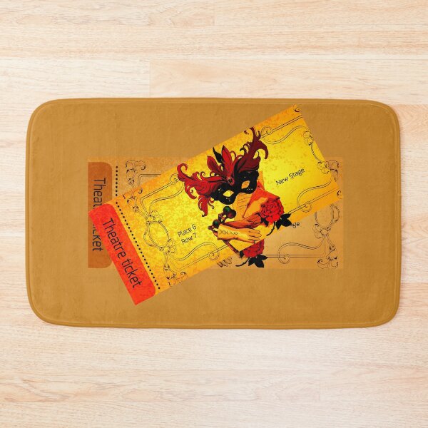 Item preview, theatre tickets - for men, women, children who love theater, drama and comedy designed and sold by sweetees4u.