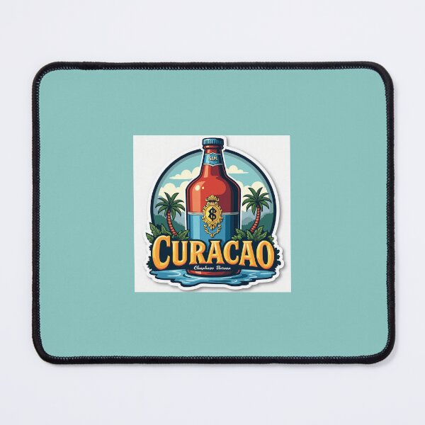 Item preview, Curacao is awesome sticker designed and sold by seahorse crossing.