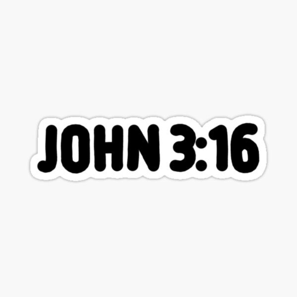 Item preview, John 3:16 designed and sold by LRM_ artz.
