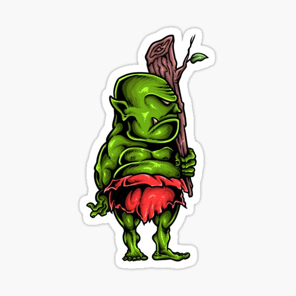 Item preview, Ogre designed and sold by StickerDonArt.
