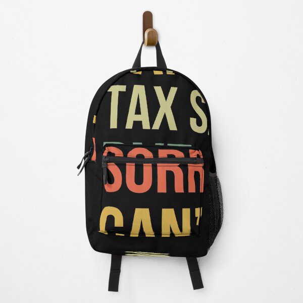 Item preview, Sorry. Can't. Tax season. bye. funny tax preparer joke retro designed and sold by snowry.