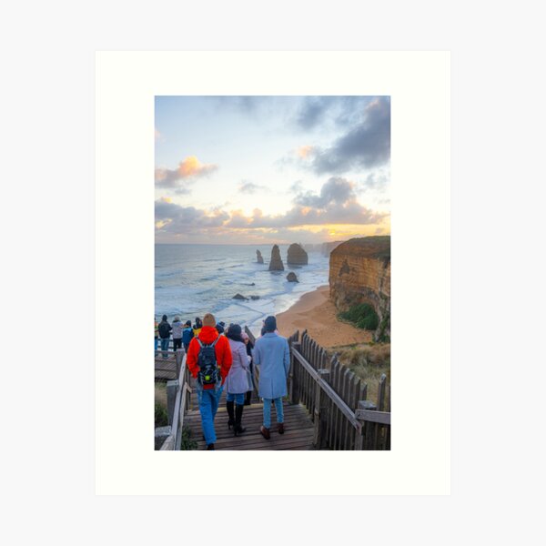Item preview, Sunset at the Twelve Apostles designed and sold by LMKphotography.