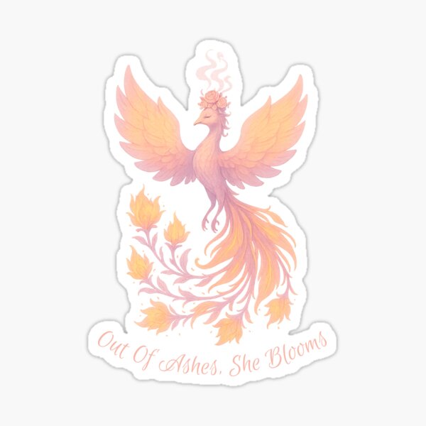 Item preview, Ethereal Floral Phoenix Rising designed and sold by ~ Eir Grove Creative ~.
