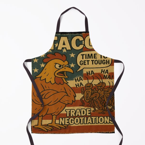 Item preview, Taco Trade Negotiations Funny Politics designed and sold by CoolCrazyQuirky.
