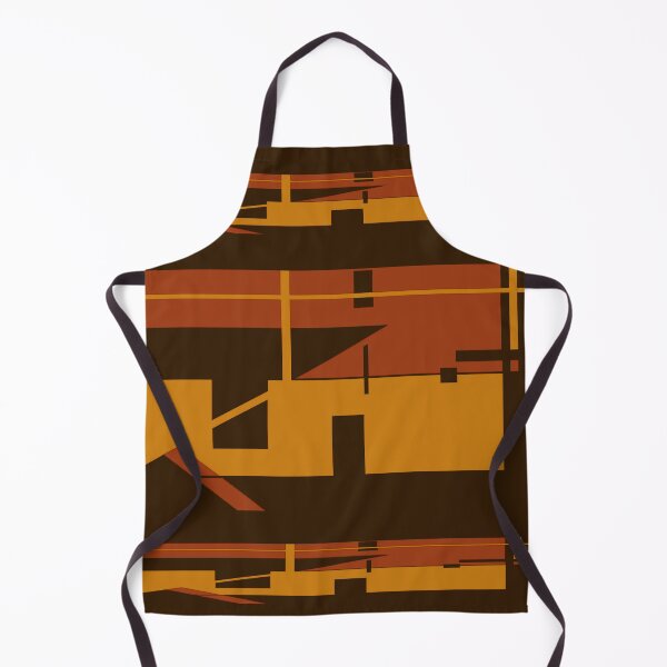 Item preview, Gold Rust on Brown Horizontal Southwest Design designed and sold by ElasticPixels.