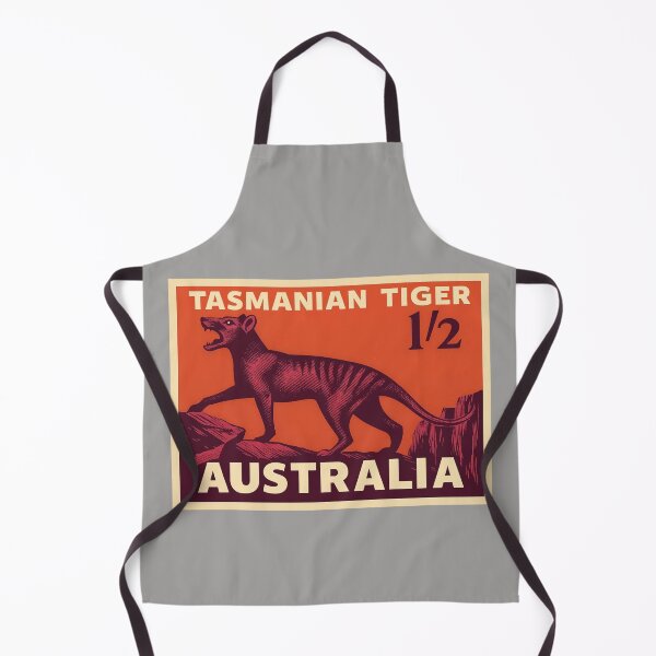 Item preview, 1959 Australia Tasmanian Tiger Postage Stamp designed and sold by retrographics.
