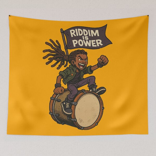 Item preview, Riddim Warrior designed and sold by Uglyandcute.