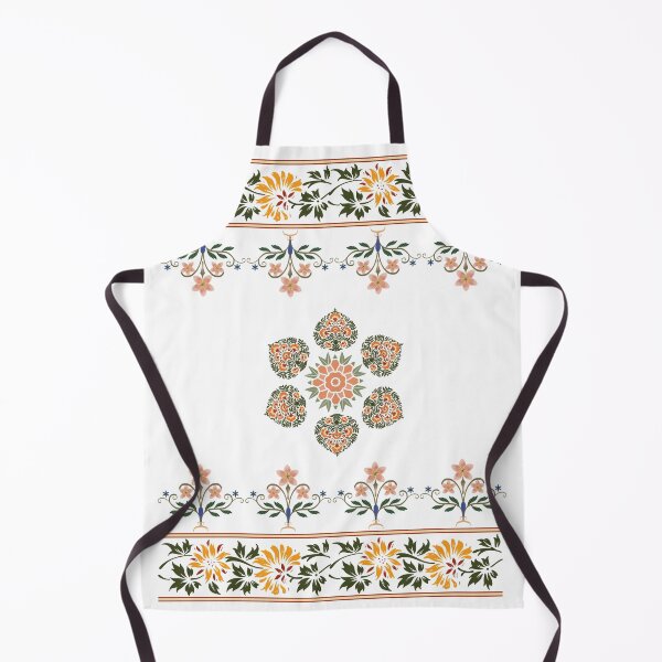 Item preview, Vintage Floral Mughal-Inspired Pattern" designed and sold by MedhaCreations.