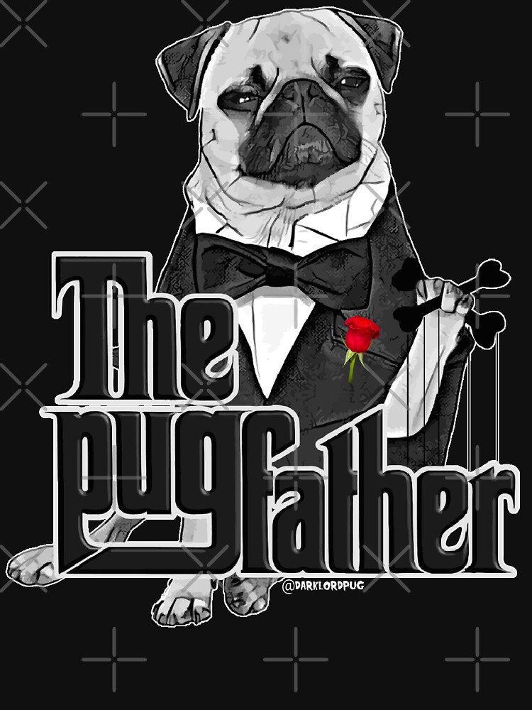The Pugfather by darklordpug