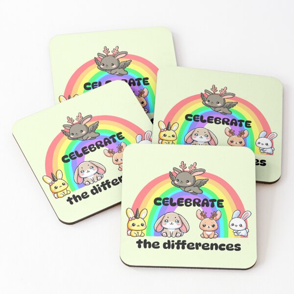 Item preview, Celebrate the Differences Rabbits designed and sold by Ghost on Toast.