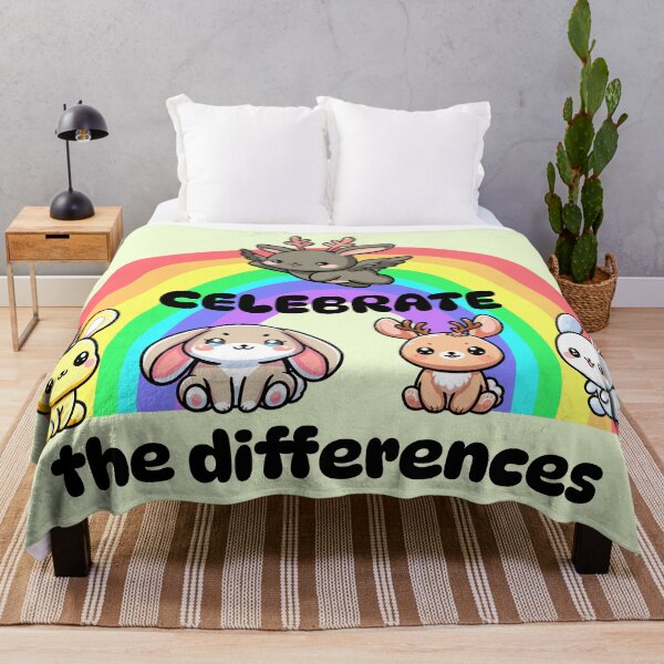 Item preview, Celebrate the Differences Rabbits designed and sold by Ghost on Toast.