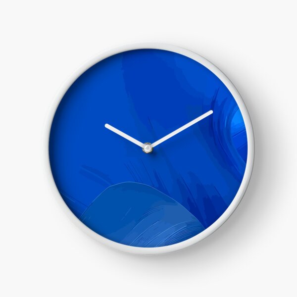 Item preview, Blue Ink Spills Across Virtual Canvas designed and sold by lamarjennis.