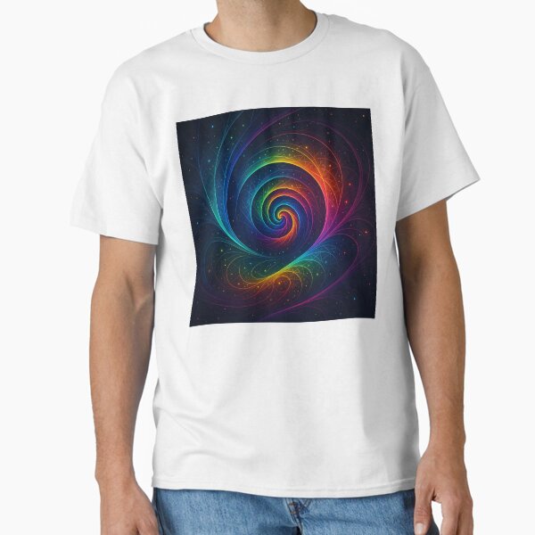 Item preview, Infinite Neon Spiral: Mesmerizing Psychedelic Fractal Vortex of Vivid Neon Hues designed and sold by cutesweetart.