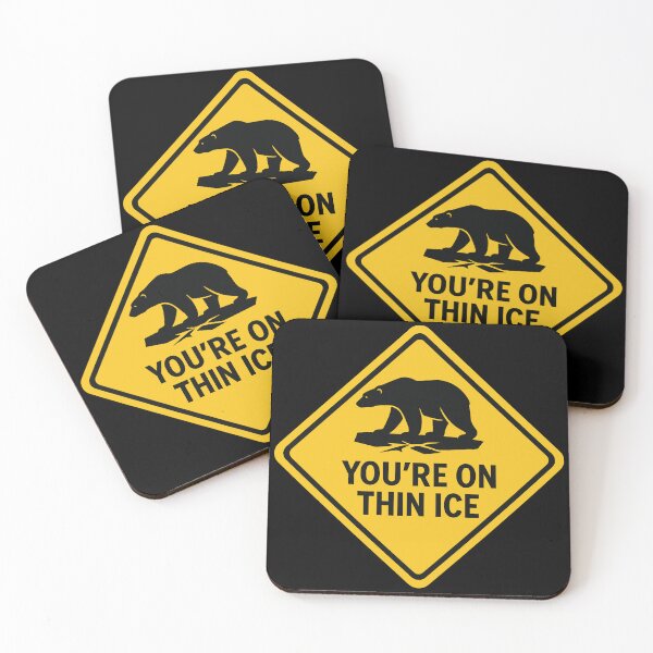 Item preview, You're On Thin Ice designed and sold by xmoudx.