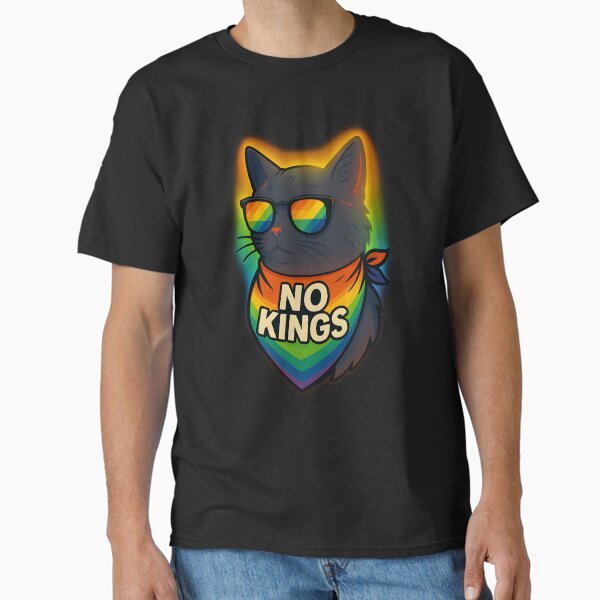 Item preview, No Kings Day Pride Cat LGBTQ Protest Pride Month designed and sold by MTRBSK11.