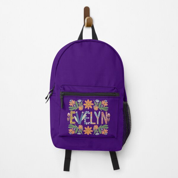Item preview, evelyn in flowers aesthetic typography funny cute name designed and sold by bukajart.
