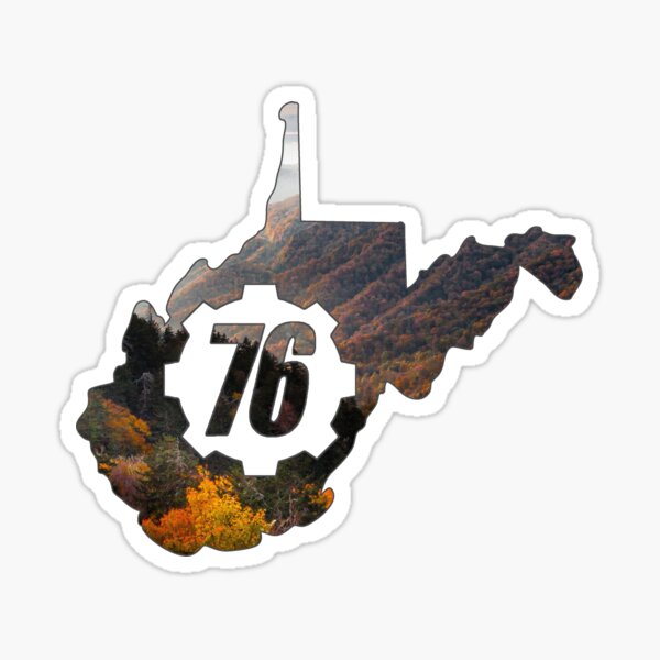 Fallout 76 West Virginia Sticker