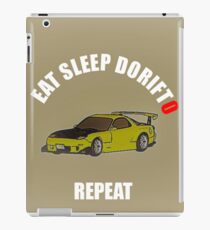 Eat sleep dorifto sports car iPad Case/Skin