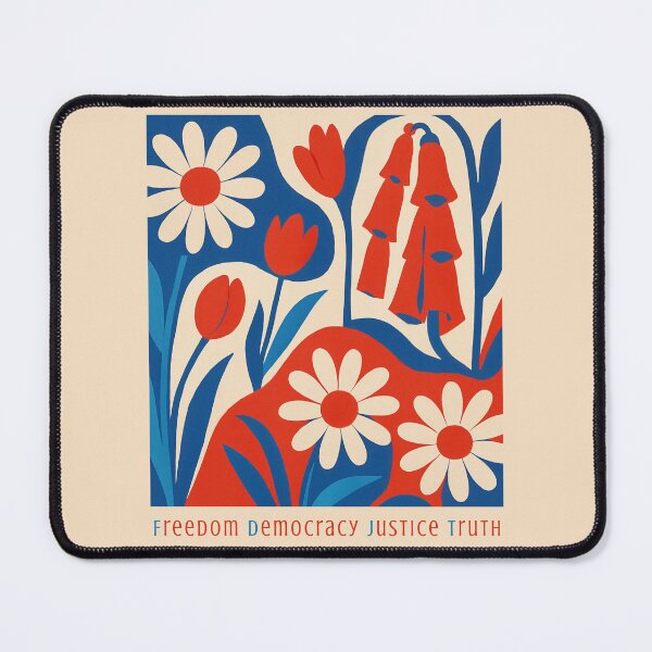 Item preview, Freedom Democracy Justice Truth Anti-Trump designed and sold by revwog1974.