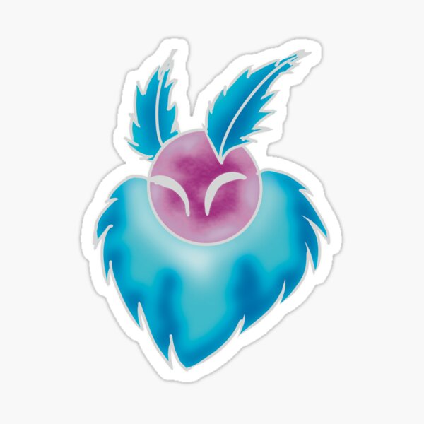 Mothman Trans Head Sticker