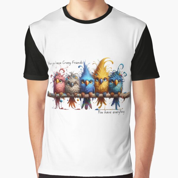 Item preview, Crazy Friends designed and sold by Janet Morley.
