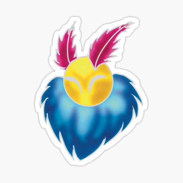 Mothman Pan Head Sticker
