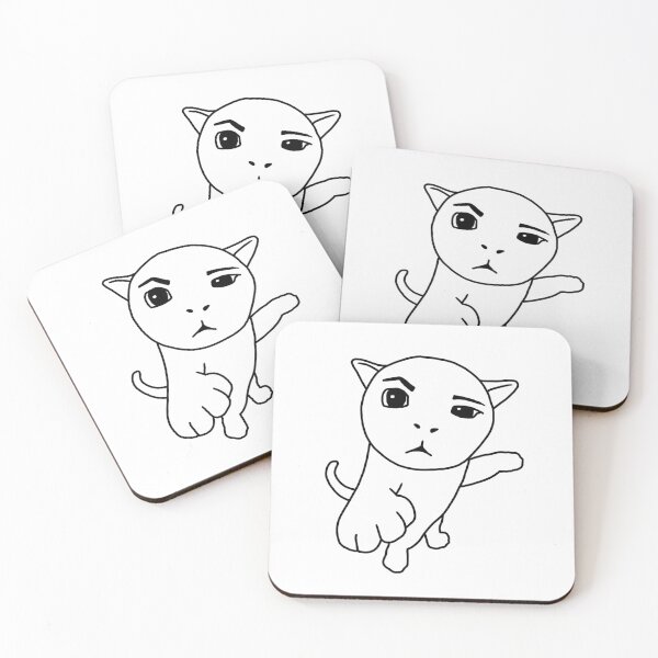 Item preview, Suspiciously Threatening Cat designed and sold by knowee.