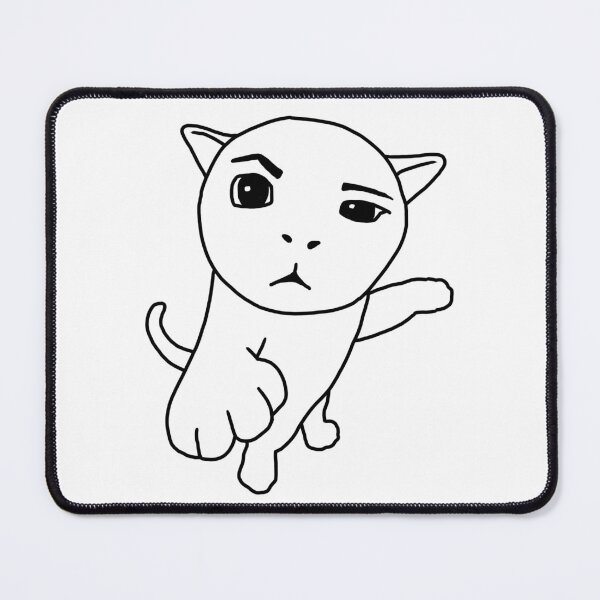 Item preview, Suspiciously Threatening Cat designed and sold by knowee.