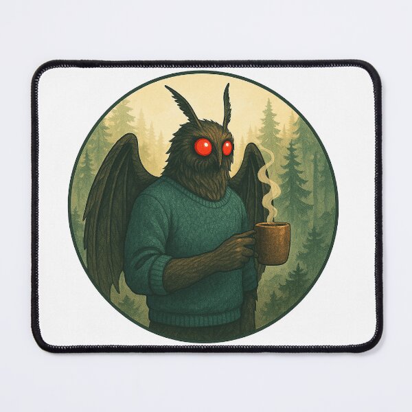 Item preview, Mothman Macchiato designed and sold by MythicTales.