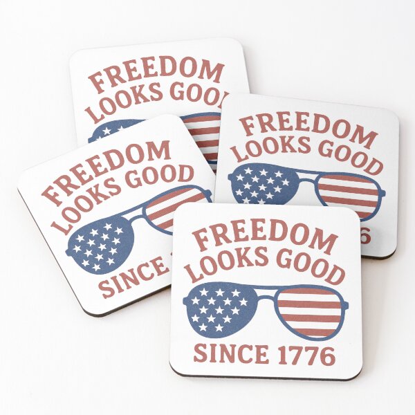 Item preview, American Glasses - Look good since 1776 designed and sold by MERX 404.