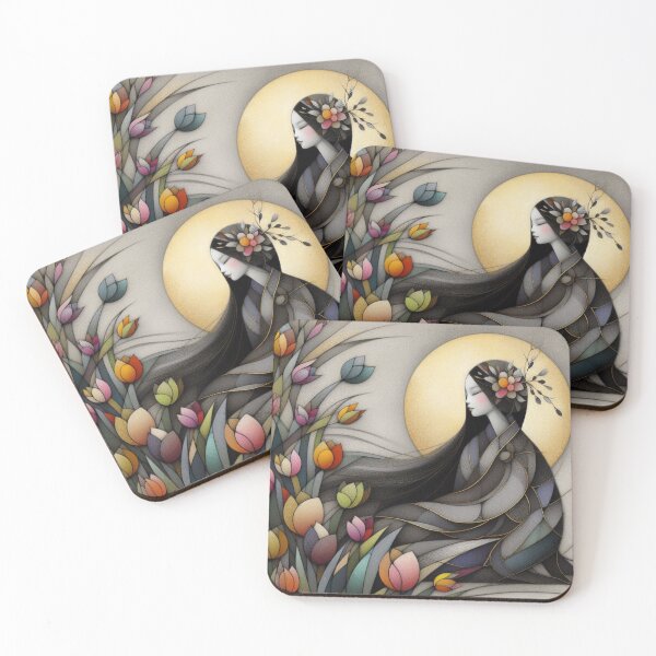 Item preview, Embracing the whispers of the moonlight designed and sold by Beyondnote-Art.
