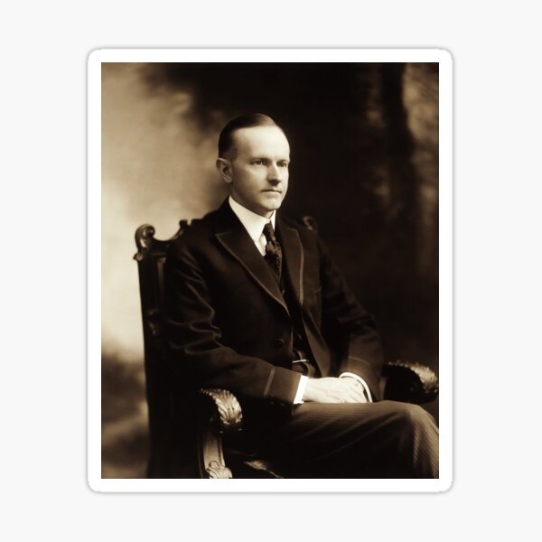 Item preview, Calvin Coolidge Portrait designed and sold by warishellstore.