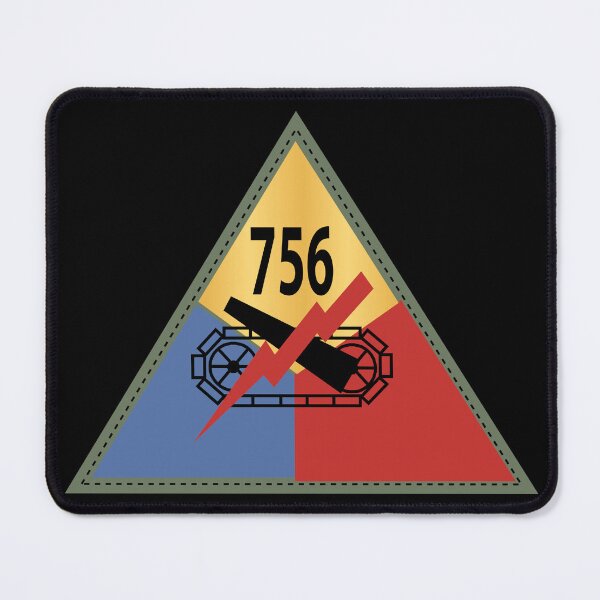Item preview, Army - 756th Tank Battalion SSI X 300 designed and sold by Military Insignia Products.