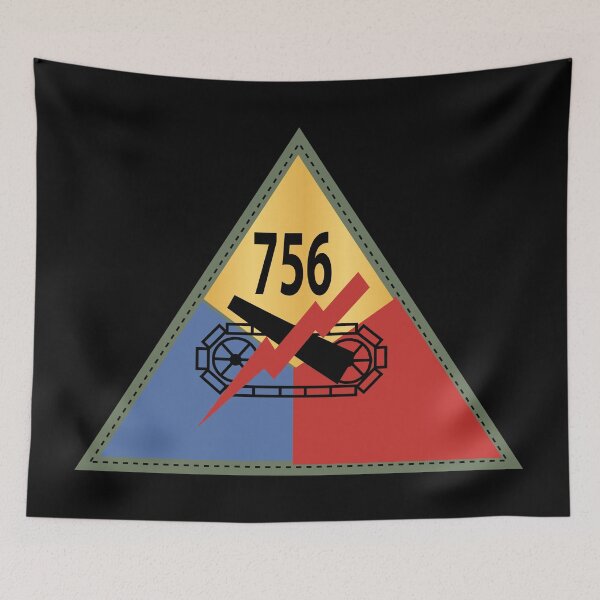 Item preview, Army - 756th Tank Battalion SSI X 300 designed and sold by Military Insignia Products.