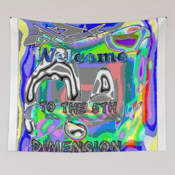 Item preview, Welcome To The 5Th Dimension Abstract Colorful designed and sold by SmashingDeals.