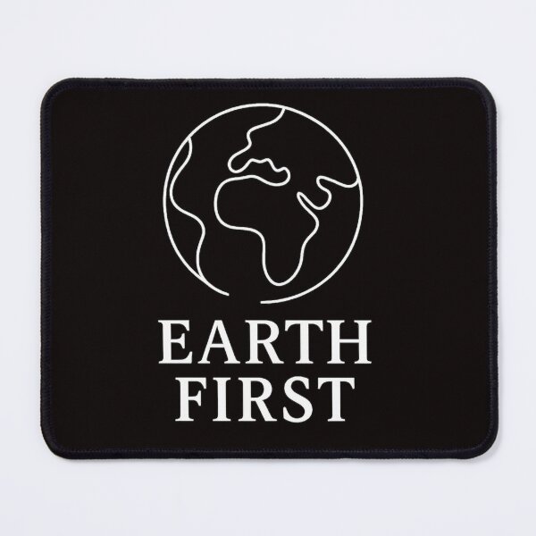 Item preview, Earth First – Minimalist Eco Graphic for Sustainable Souls designed and sold by Tadeusz1.
