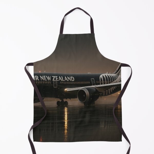 Item preview, Air New Zealand All Blacks 787 at Rainy Auckland designed and sold by Skyframe Aviation.