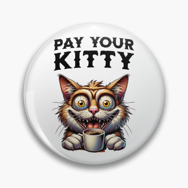 Item preview, Pay Your Kitty Fire Station Humor designed and sold by grumpychief.