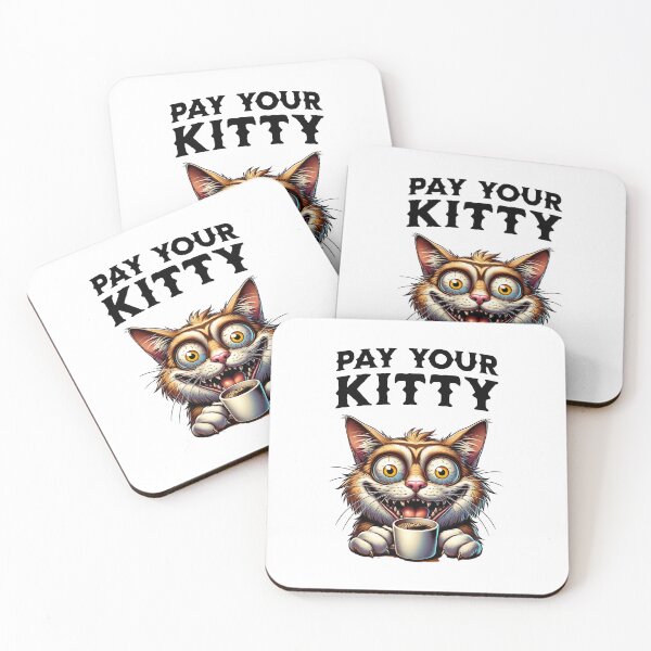 Item preview, Pay Your Kitty Fire Station Humor designed and sold by grumpychief.