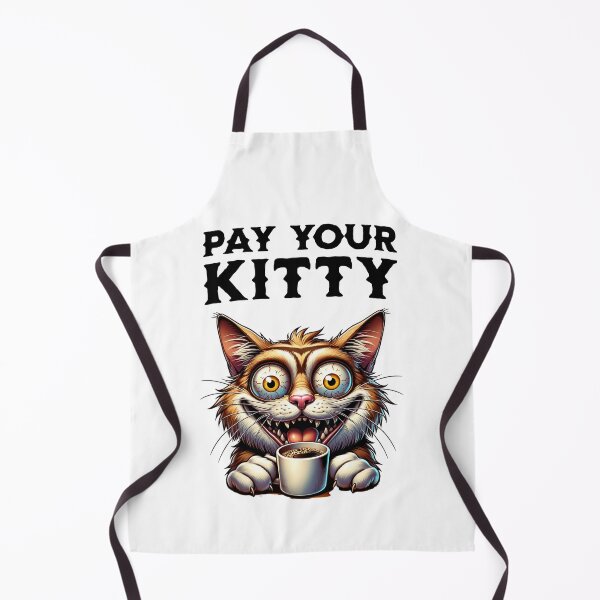 Item preview, Pay Your Kitty Fire Station Humor designed and sold by grumpychief.