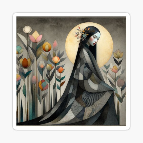 Item preview, Embracing the whispers of the moonlight designed and sold by Beyondnote-Art.