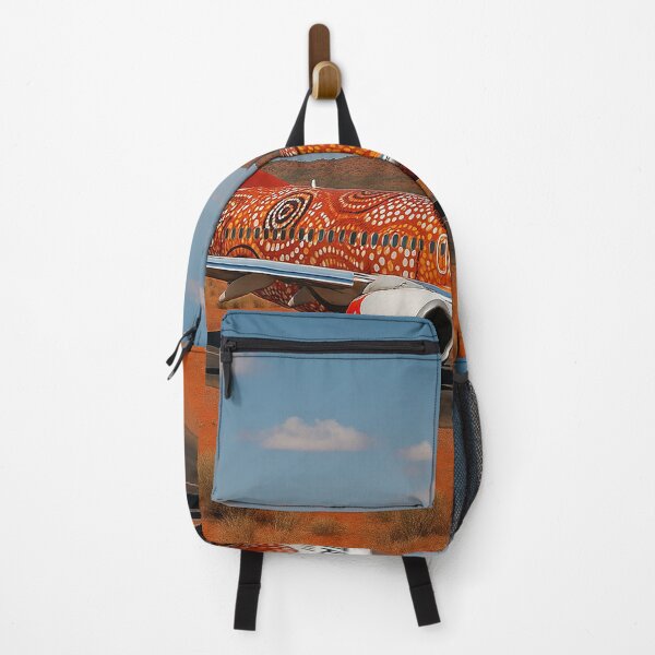 Item preview, Qantas 737 in Yam Dreaming Livery at Alice Springs designed and sold by Skyframe Aviation.