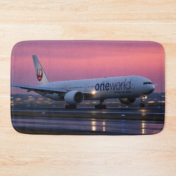 Item preview, Japan Airlines 777 in OneWorld Livery at Dusk designed and sold by Skyframe Aviation.