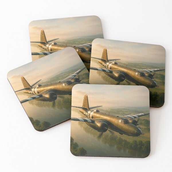 Item preview, B-26 Marauder Skimming the Misty Valley designed and sold by Skyframe Aviation.