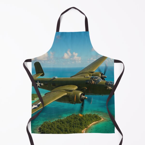 Item preview, B-25 Mitchell Over the Pacific Islands designed and sold by Skyframe Aviation.