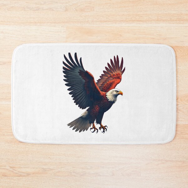 Item preview, Majestic Bald Eagle – Patriotic Gradient Wings Design designed and sold by nhk999.